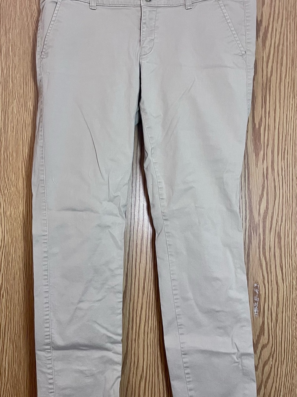 American Eagle Outfitters Women's Skinny Pants in Light Beige